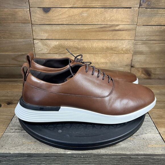 Wolf and Shepherd Mens Size US 8 Crossover Longwing Shoes Brown White Sole - Picture 1 of 10